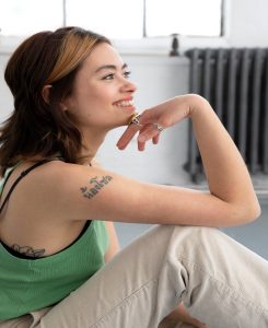 Les zones du corps à tatouer pour une première fois - avant-bras