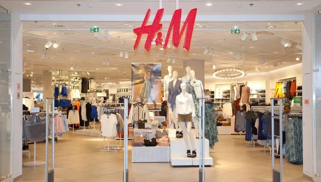 pantalon H&M en cuir